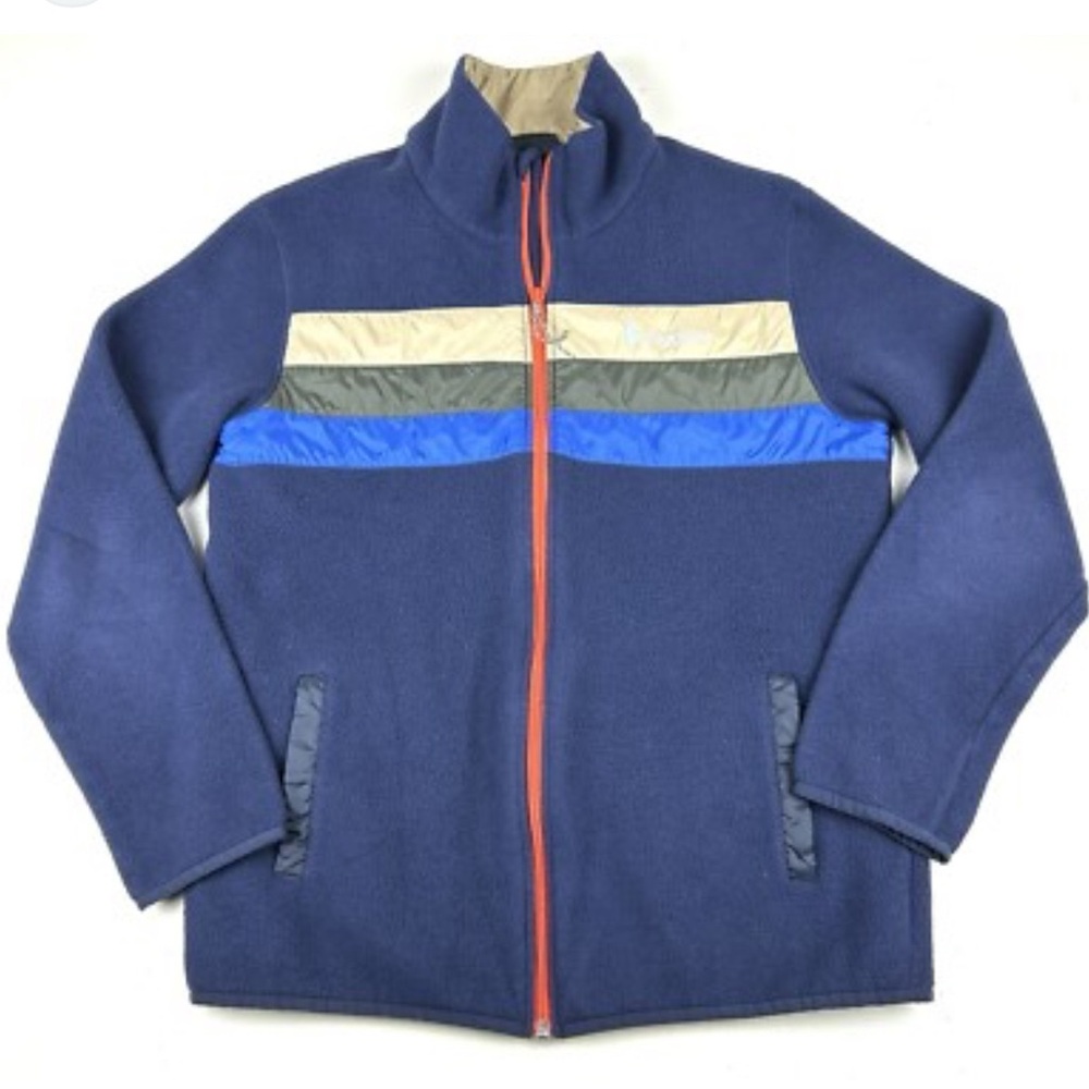 COTOPAXI Men's Teca Fleece Full Zip Blue Jacket Size MS